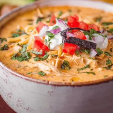 Creamy Chicken Enchilada Soup