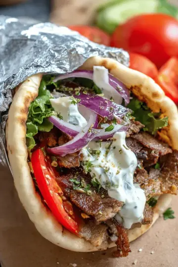 Homemade Gyro Meat and Gyros