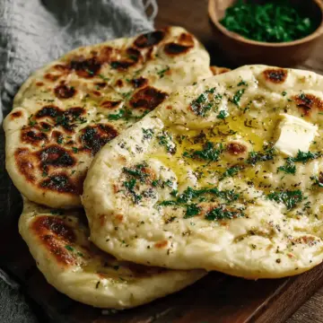 Incredibly Soft and Tasty Butter Naan