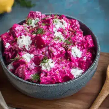 Beetroot Salad Dip With Greek Yogurt (Patzarosalata)