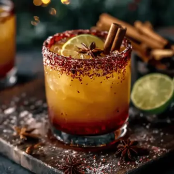 Spiced Christmas Margarita