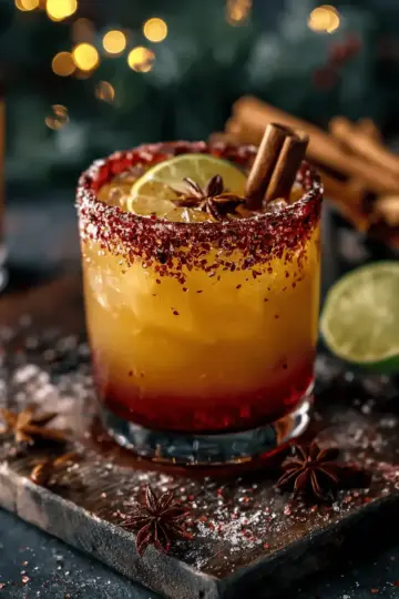 Spiced Christmas Margarita