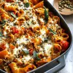 Pasta Bake with Pumpkin Tomato Sauce