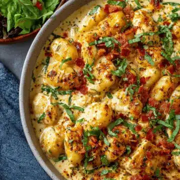 Creamy Crack Chicken Gnocchi