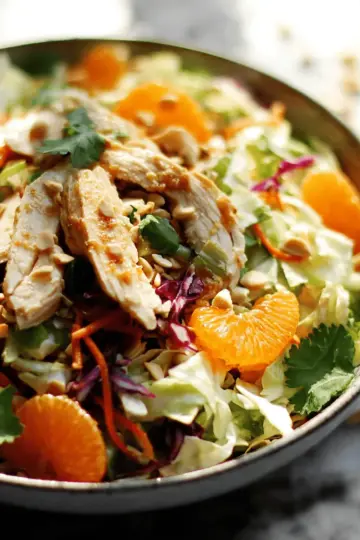 Chinese-Inspired Chicken Salad (Mandarin Chicken Salad)