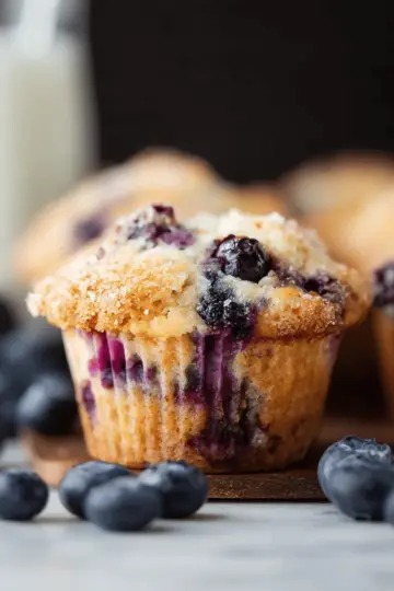 The Best Blueberry Muffins