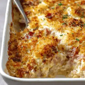 Chicken Cordon Bleu Casserole