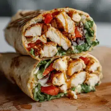 Honey Mustard Chicken Wrap