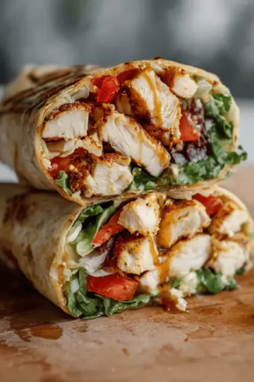 Honey Mustard Chicken Wrap