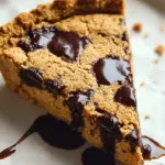 Healthy Chocolate Chip Cookie Pie Recipe