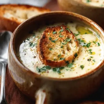 Country French Garlic Soup