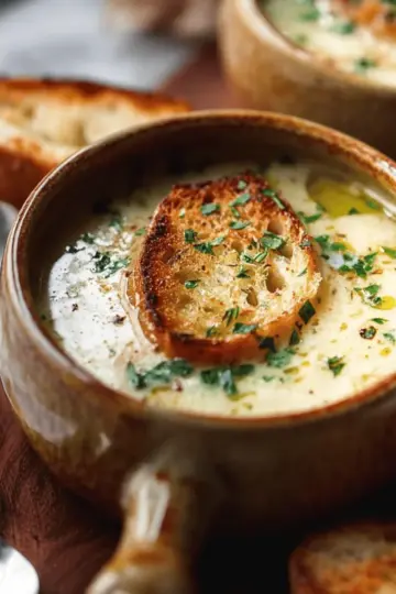 Country French Garlic Soup