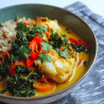 Coconut Curry with Cod | Gluten + Dairy-Free