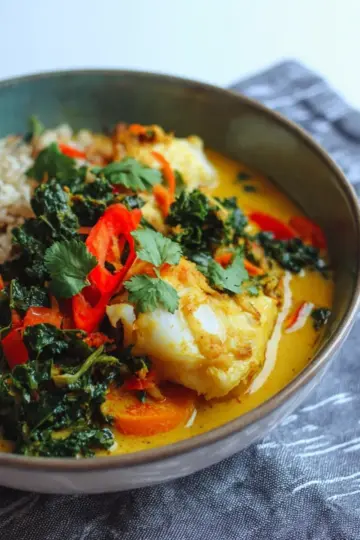 Coconut Curry with Cod | Gluten + Dairy-Free