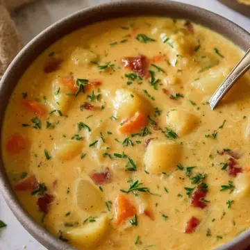 German Potato Soup (Kartoffelsuppe)