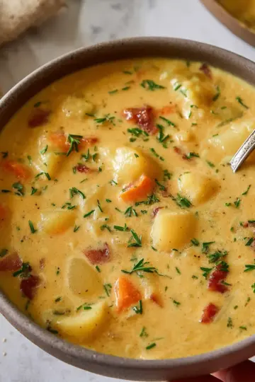German Potato Soup (Kartoffelsuppe)