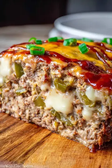 Philly Cheesesteak Meatloaf