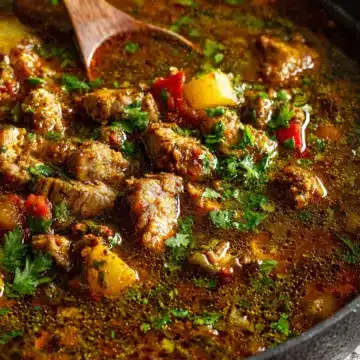 Green Chili Stew with Pork