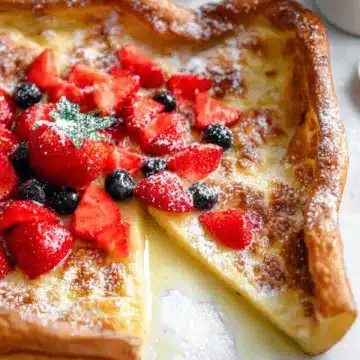How to Make German Pancakes (Dutch Baby Pancakes)