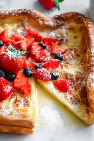 How to Make German Pancakes (Dutch Baby Pancakes)