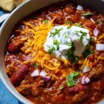Easy Homemade Chili