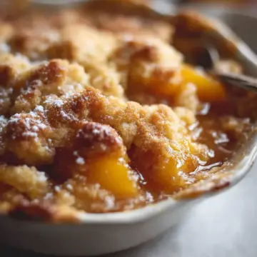 Peach Cobbler