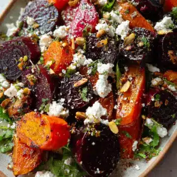 Roasted Beet and Carrot Salad