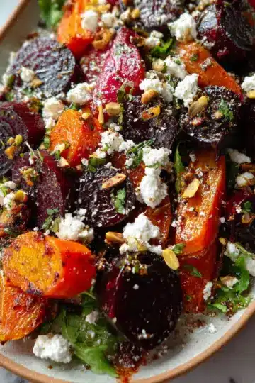 Roasted Beet and Carrot Salad