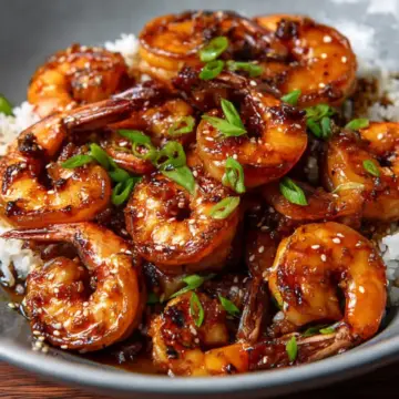 Honey-Garlic Shrimp