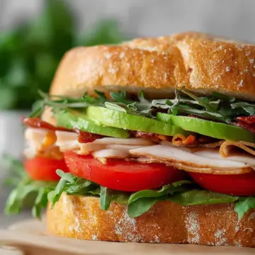 Turkey Avocado Sandwich