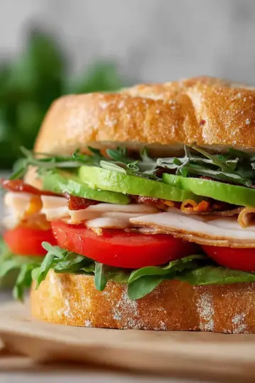 Turkey Avocado Sandwich