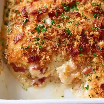 Chicken Cordon Bleu Casserole