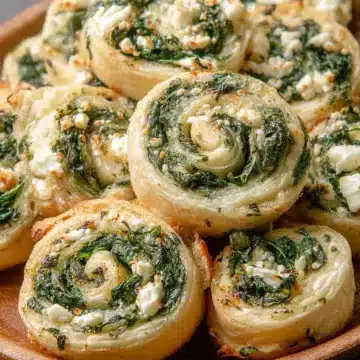 Spinach and Feta Pinwheels