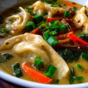 Thai Potsticker Soup
