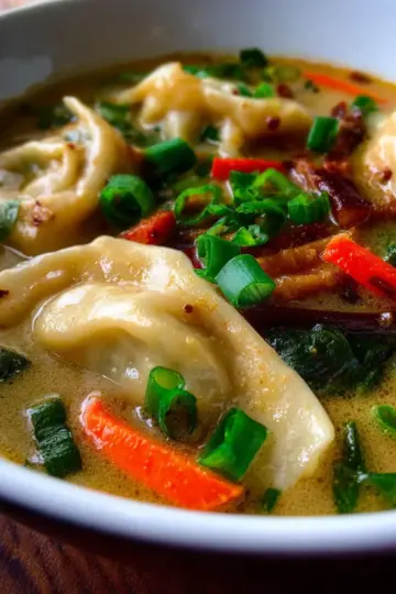 Thai Potsticker Soup