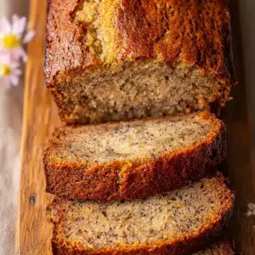 Easy One Bowl Banana Bread