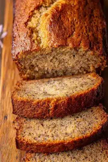 Easy One Bowl Banana Bread