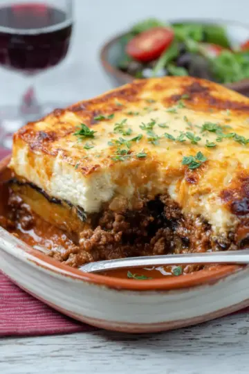 Greek-style moussaka