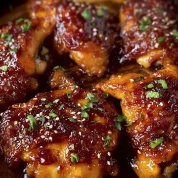 Sticky Honey Glazed Chicken