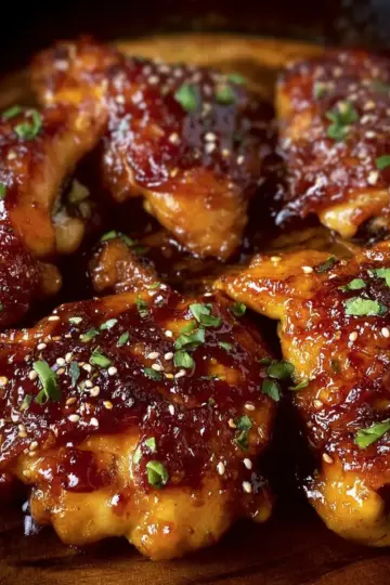 Sticky Honey Glazed Chicken