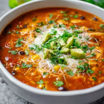 Chicken Enchilada Soup