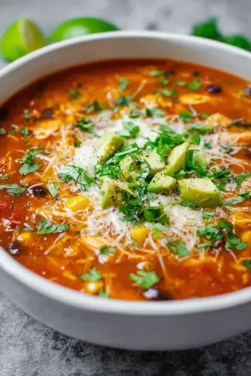 Chicken Enchilada Soup