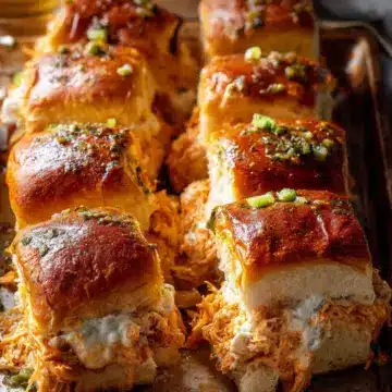 Buffalo Chicken Dip Sliders.