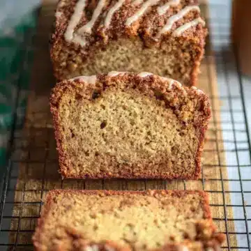 coffee cake banana bread loaf