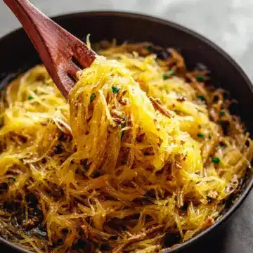 Spicy Spaghetti Squash Noodles