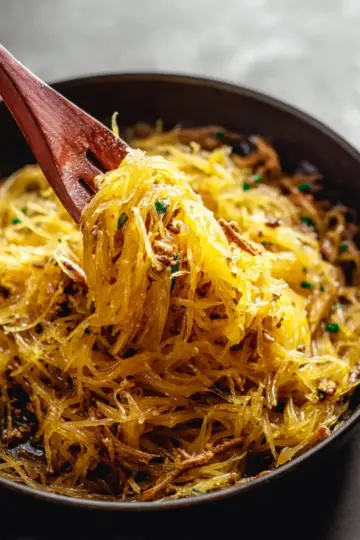 Spicy Spaghetti Squash Noodles