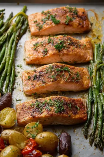 Sheet Pan Salmon