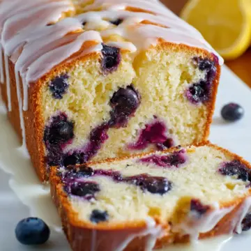 Lemon Blueberry Pound Cake
