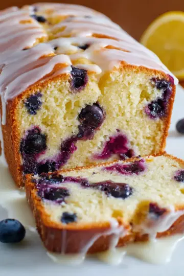Lemon Blueberry Pound Cake
