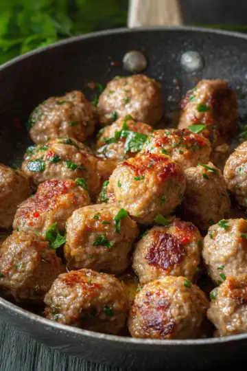 Simple Italian Meatballs
